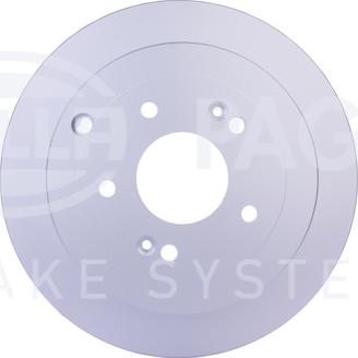 HELLA 8DD 355 119-051 - Brake Disc autospares.lv