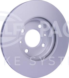 HELLA 8DD 355 119-011 - Brake Disc autospares.lv