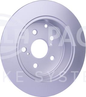 HELLA 8DD 355 119-021 - Brake Disc autospares.lv