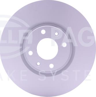 HELLA 8DD 355 119-161 - Brake Disc autospares.lv