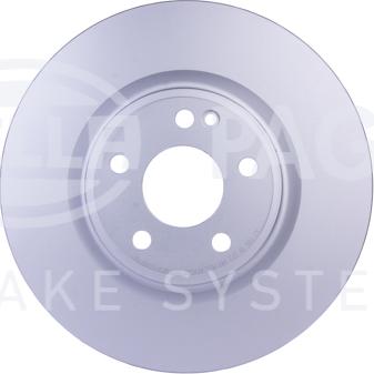 HELLA 8DD 355 119-701 - Brake Disc autospares.lv