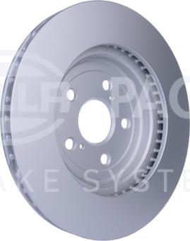 HELLA 8DD 355 114-981 - Brake Disc autospares.lv