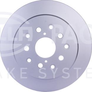 HELLA 8DD 355 114-931 - Brake Disc autospares.lv