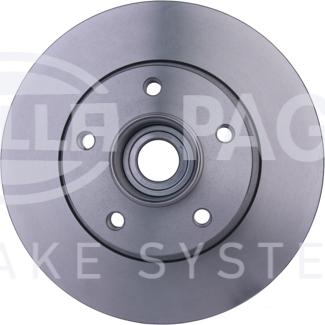 HELLA 8DD 355 114-401 - Brake Disc autospares.lv