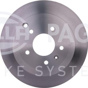 HELLA 8DD 355 114-411 - Brake Disc autospares.lv