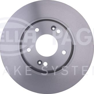 HELLA 8DD 355 114-511 - Brake Disc autospares.lv