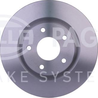 HELLA 8DD 355 114-601 - Brake Disc autospares.lv