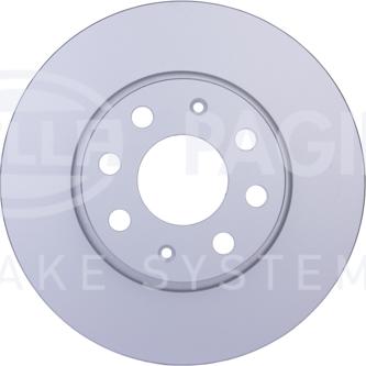 HELLA 8DD 355 114-351 - Brake Disc autospares.lv