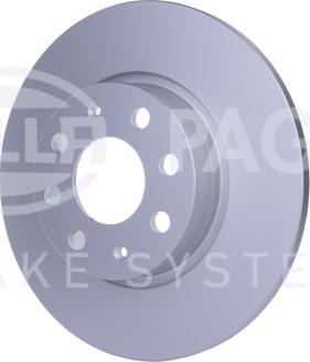 HELLA 8DD 355 114-351 - Brake Disc autospares.lv