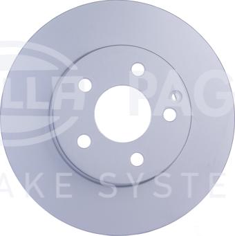 HELLA 8DD 355 114-201 - Brake Disc autospares.lv