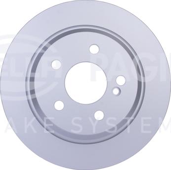 HELLA 8DD 355 115-411 - Brake Disc autospares.lv