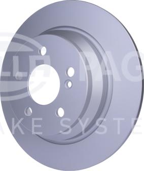 HELLA 8DD 355 115-411 - Brake Disc autospares.lv