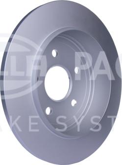 HELLA 8DD 355 115-501 - Brake Disc autospares.lv