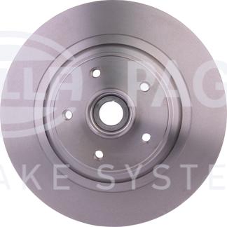 HELLA 8DD 355 115-321 - Brake Disc autospares.lv