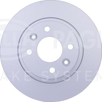 HELLA 8DD 355 115-271 - Brake Disc autospares.lv