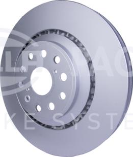 HELLA 8DD 355 116-911 - Brake Disc autospares.lv