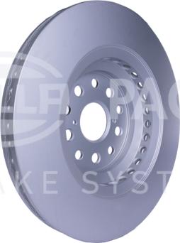 HELLA 8DD 355 116-911 - Brake Disc autospares.lv