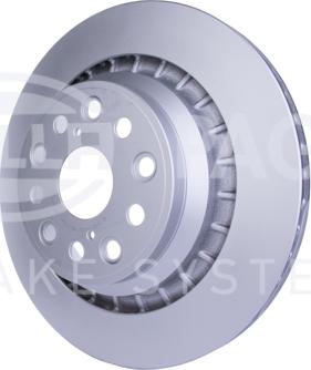 HELLA 8DD 355 116-931 - Brake Disc autospares.lv