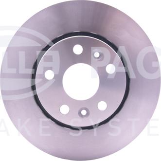 HELLA 8DD 355 116-451 - Brake Disc autospares.lv