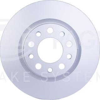 HELLA 8DD 355 116-691 - Brake Disc autospares.lv