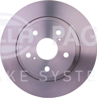 HELLA 8DD 355 116-121 - Brake Disc autospares.lv