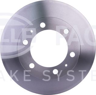 HELLA 8DD 355 116-821 - Brake Disc autospares.lv