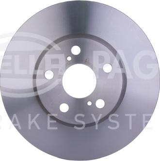 HELLA 8DD 355 116-371 - Brake Disc autospares.lv