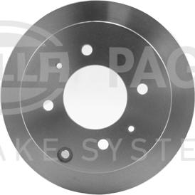 HELLA 8DD 355 110-941 - Brake Disc autospares.lv