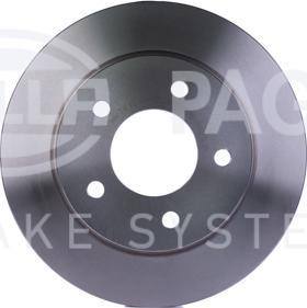 HELLA 8DD 355 110-901 - Brake Disc autospares.lv