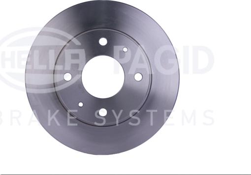 HELLA 8DD 355 110-931 - Brake Disc autospares.lv