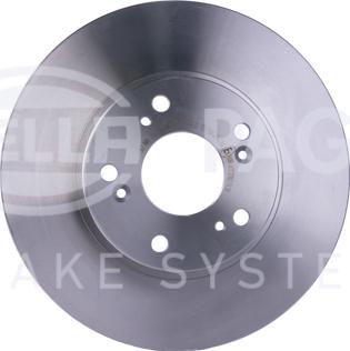 HELLA 8DD 355 110-631 - Brake Disc autospares.lv