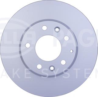 HELLA 8DD 355 110-361 - Brake Disc autospares.lv