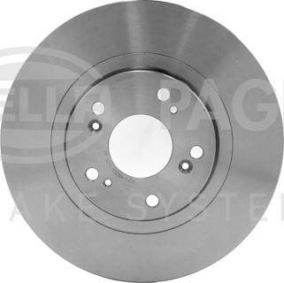 HELLA 8DD 355 110-301 - Brake Disc autospares.lv