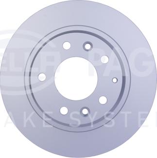 HELLA 8DD 355 110-381 - Brake Disc autospares.lv