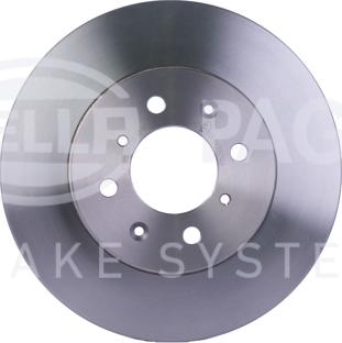 HELLA 8DD 355 110-321 - Brake Disc autospares.lv