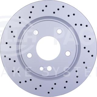 HELLA 8DD 355 110-211 - Brake Disc autospares.lv