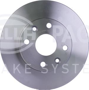 HELLA 8DD 355 111-441 - Brake Disc autospares.lv