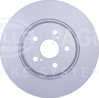 HELLA 8DD 355 111-651 - Brake Disc autospares.lv