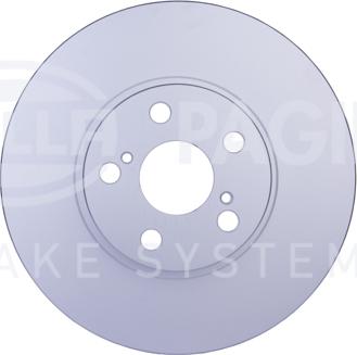 HELLA 8DD 355 111-631 - Brake Disc autospares.lv