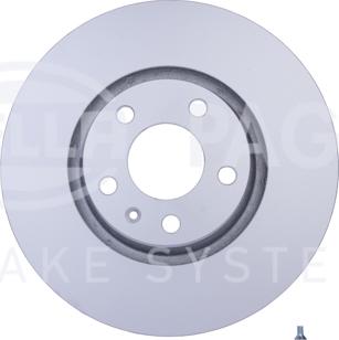 HELLA 8DD 355 111-141 - Brake Disc autospares.lv