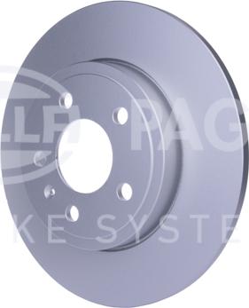 HELLA 8DD 355 111-811 - Brake Disc autospares.lv