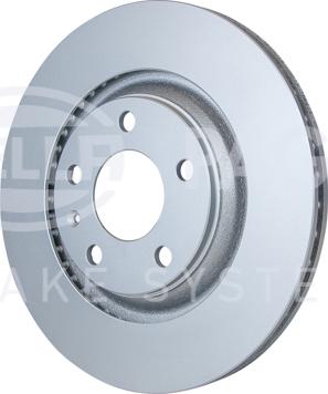 HELLA 8DD 355 111-832 - Brake Disc autospares.lv