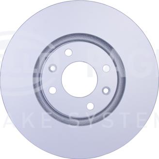 HELLA 8DD 355 111-321 - Brake Disc autospares.lv