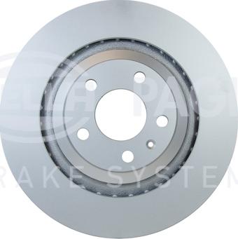 HELLA 8DD 355 111-202 - Brake Disc autospares.lv