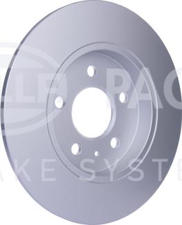 HELLA 8DD 355 111-811 - Brake Disc autospares.lv