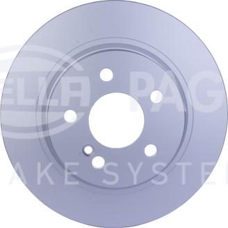 HELLA 8DD 355 118-941 - Brake Disc autospares.lv