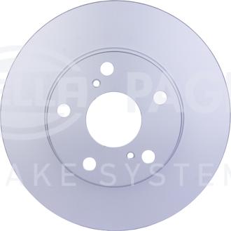 HELLA 8DD 355 118-951 - Brake Disc autospares.lv