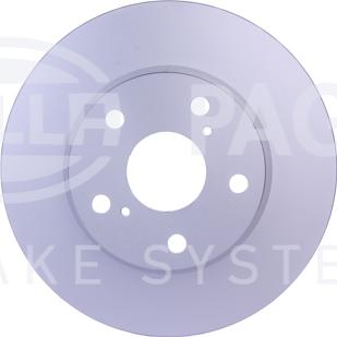 HELLA 8DD 355 118-961 - Brake Disc autospares.lv