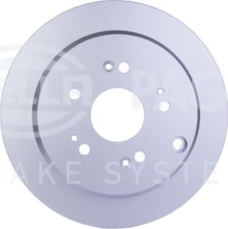 HELLA 8DD 355 118-901 - Brake Disc autospares.lv