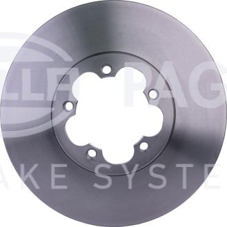 HELLA 8DD 355 118-421 - Brake Disc autospares.lv